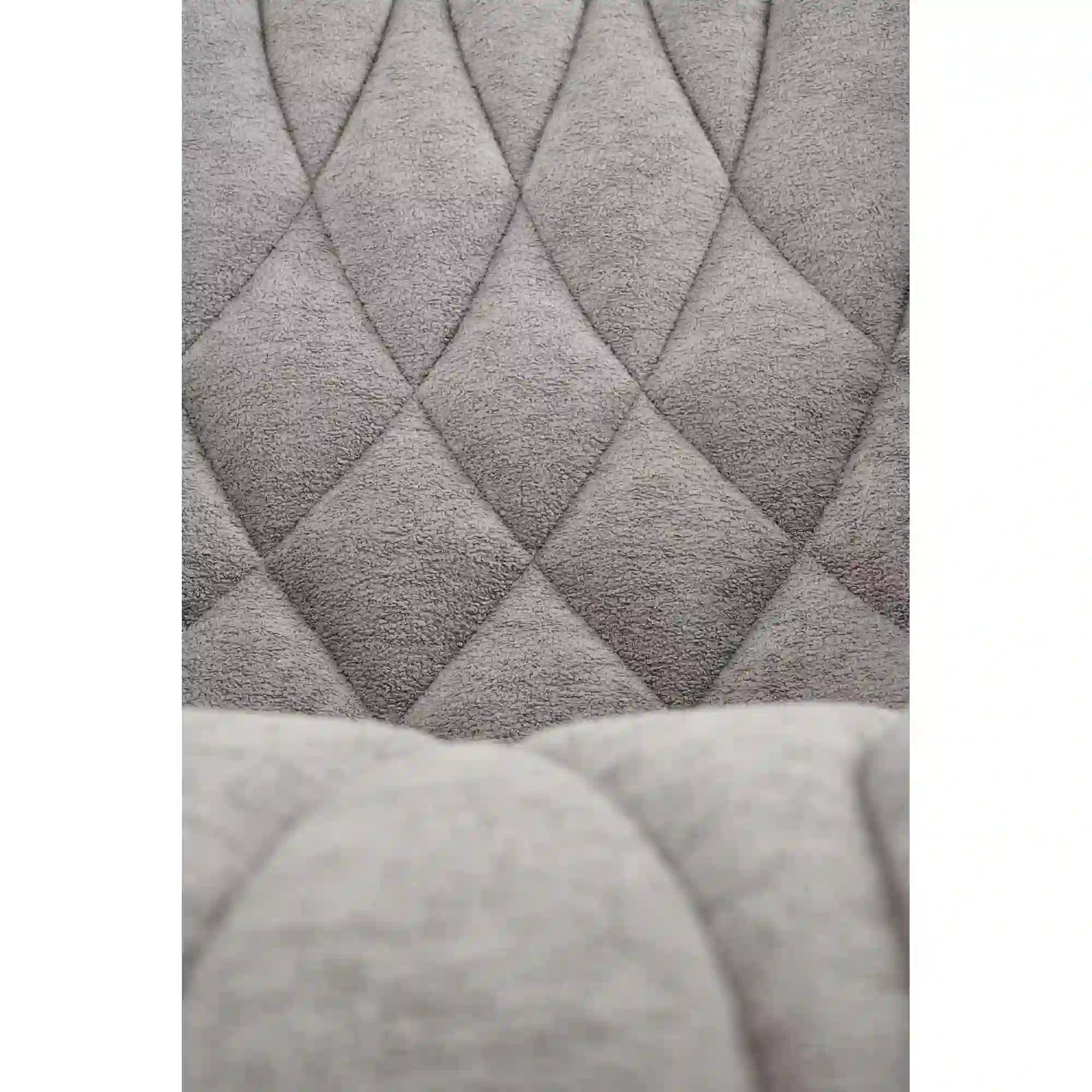 Scaun K567, gri - Havana 15, stofa catifelata/otel, 47x63x85 cm
