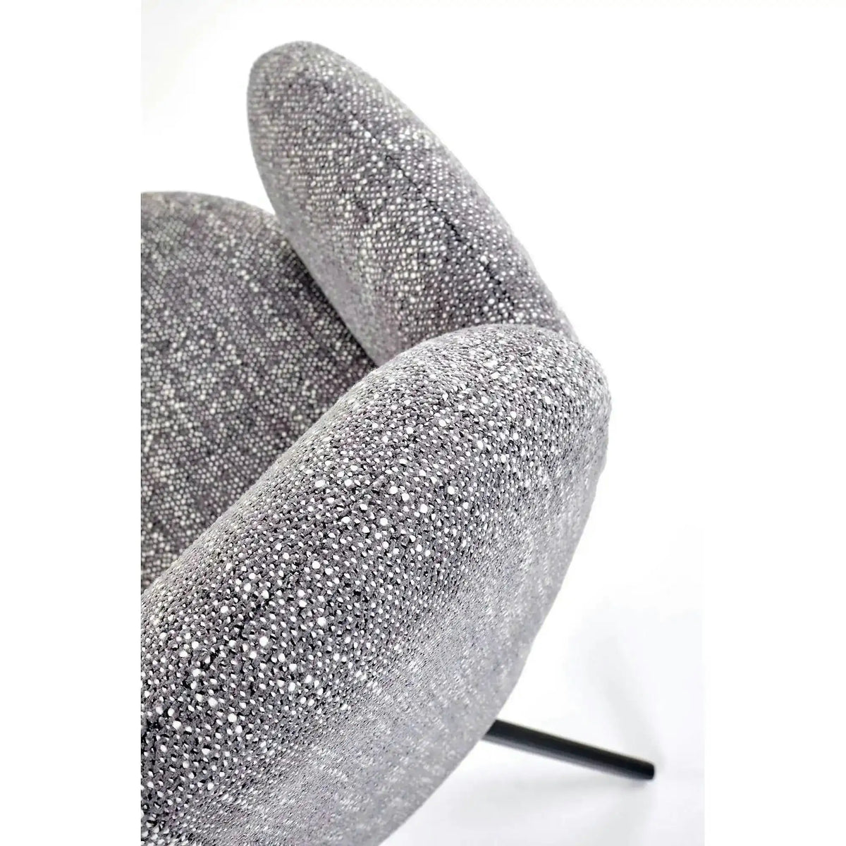 Scaun K568, gri/negru, stofa clasica/otel, 65x64x82 cm