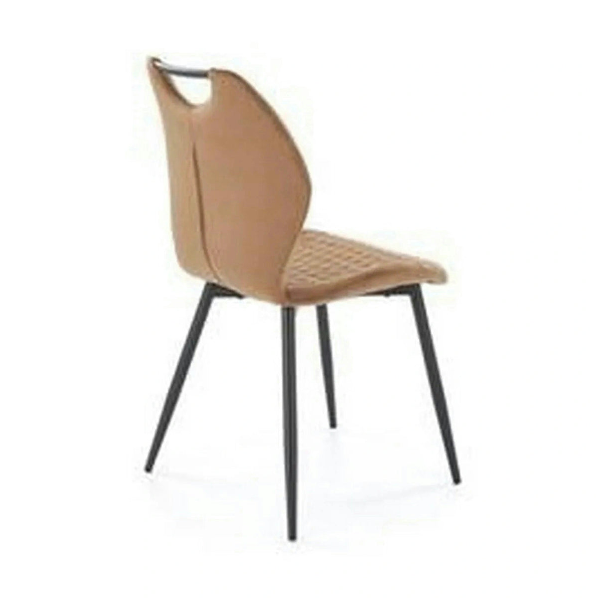 Scaun K569, bej - HLR 11, stofa catifelata/otel, 47x54x84 cm