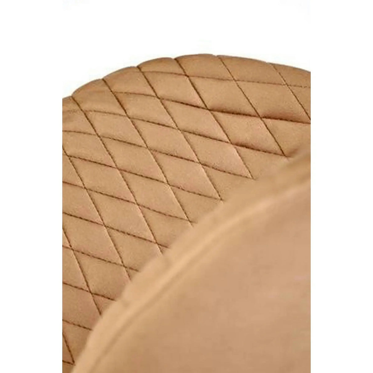 Scaun K569, bej - HLR 11, stofa catifelata/otel, 47x54x84 cm