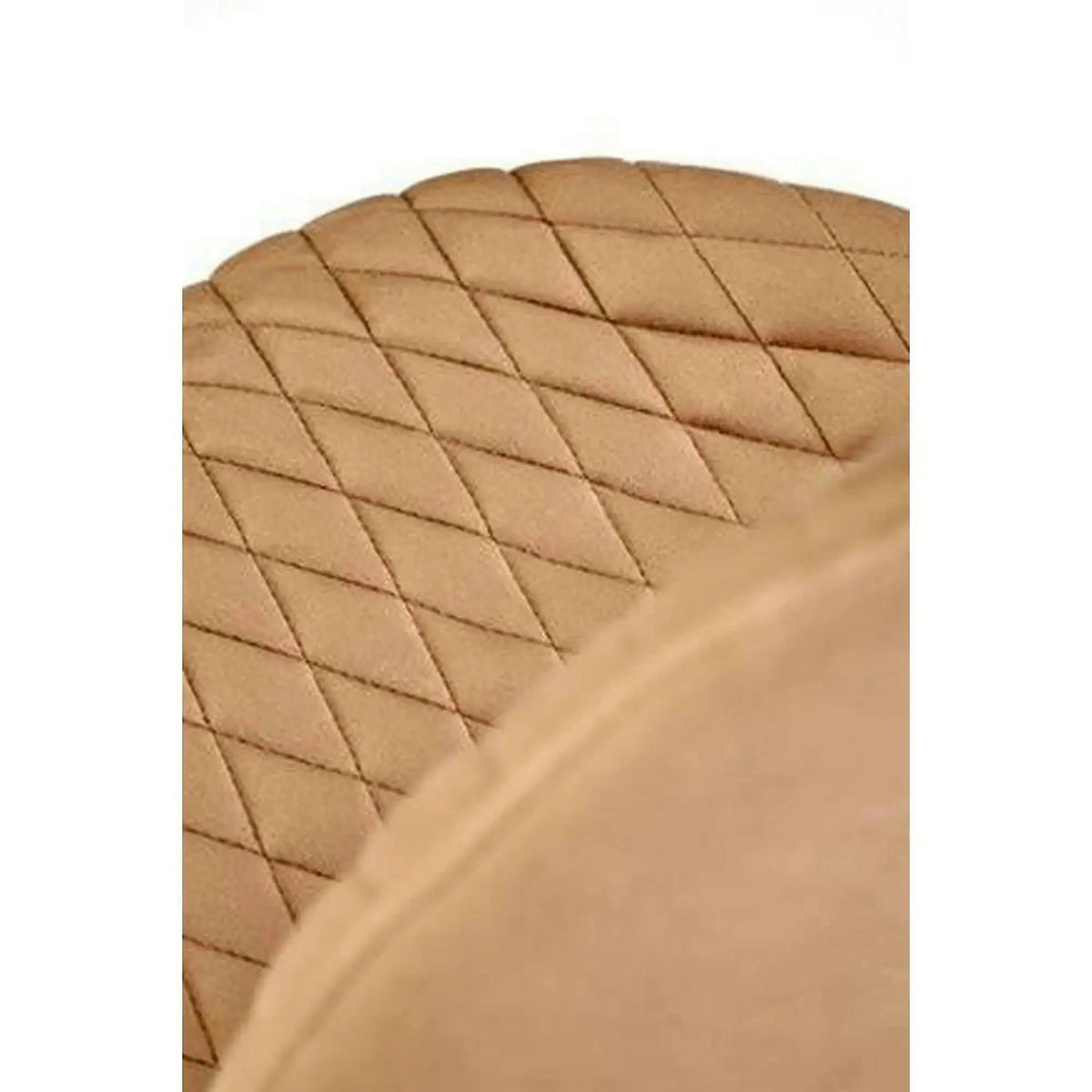 Scaun K569, bej - HLR 11, stofa catifelata/otel, 47x54x84 cm