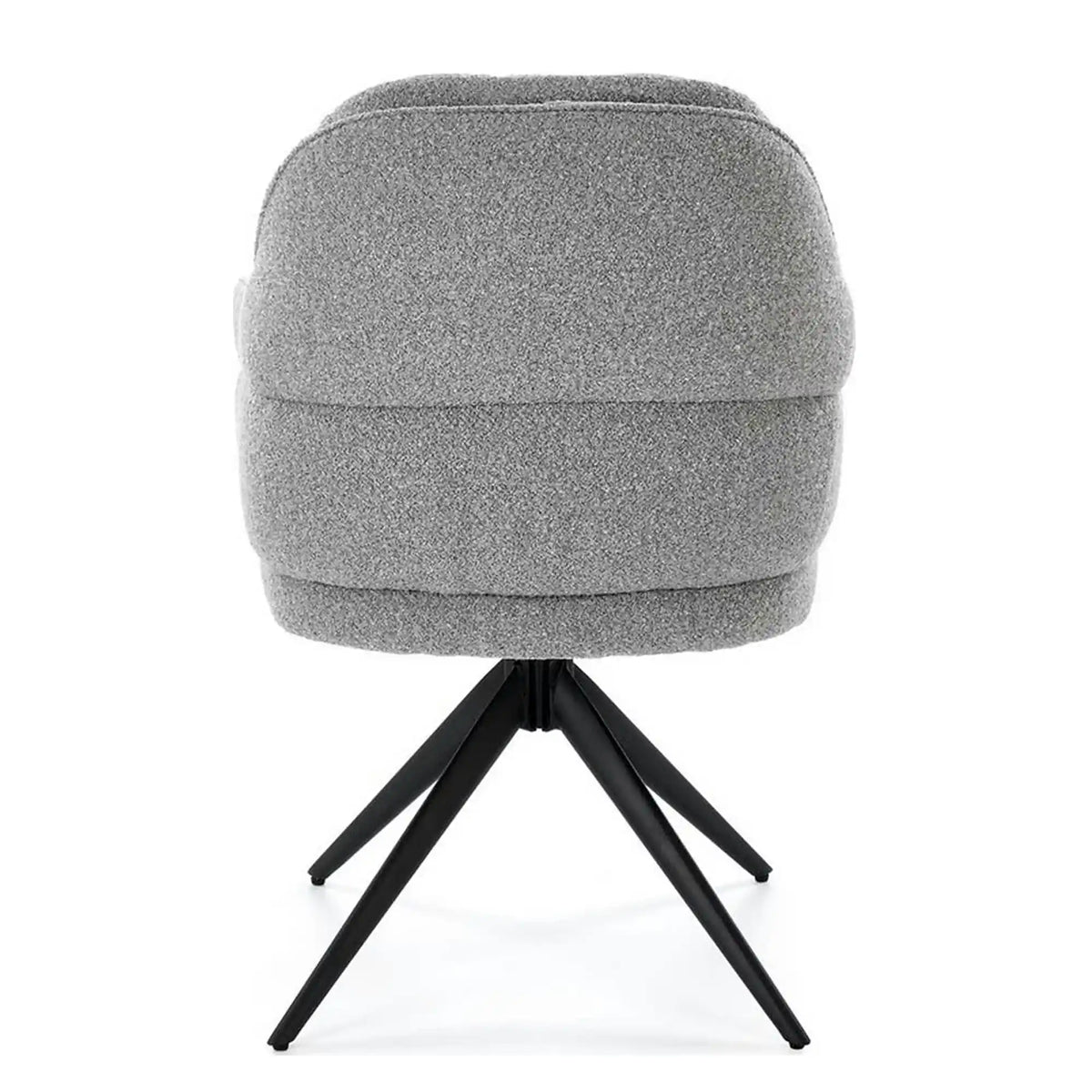 Scaun K570, gri/negru, stofa/otel, 61x70x92 cm