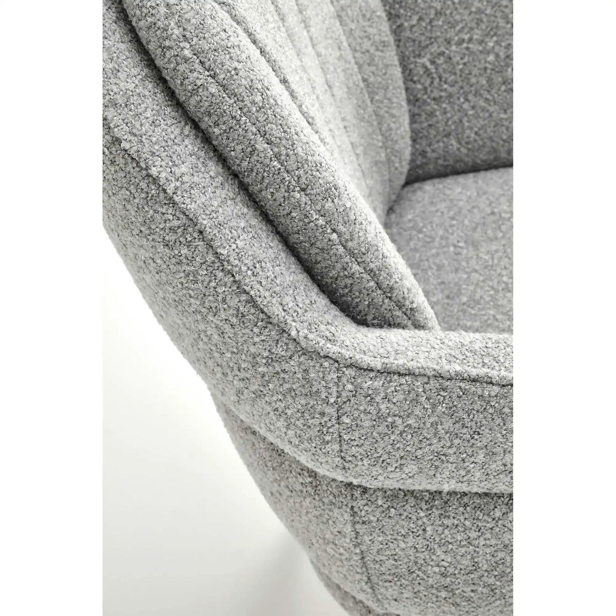 Scaun K570, gri/negru, stofa/otel, 61x70x92 cm