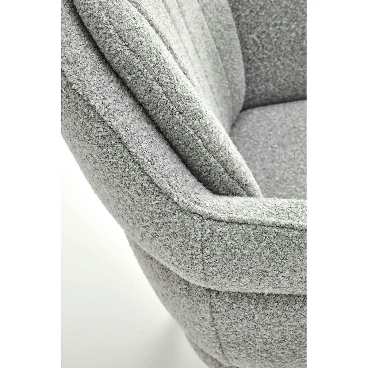 Scaun K570, gri/negru, stofa/otel, 61x70x92 cm