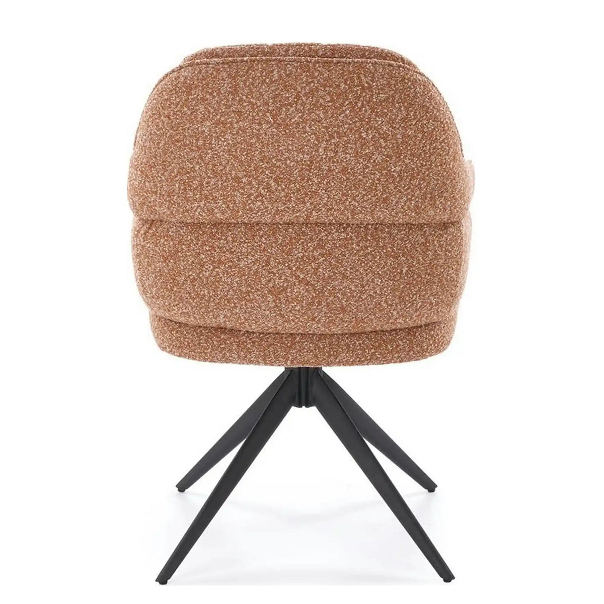 Scaun K570, scortisoara/negru, stofa/otel, 61x70x92 cm