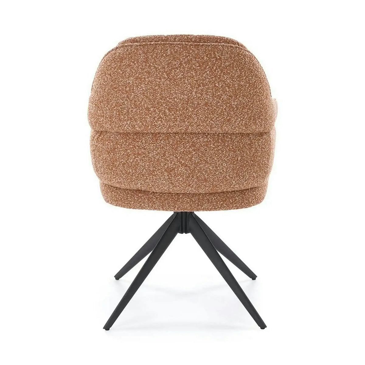Scaun K570, scortisoara/negru, stofa/otel, 61x70x92 cm