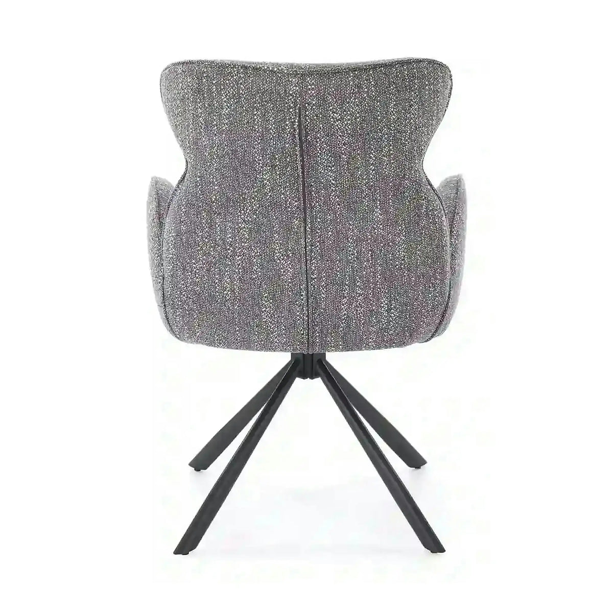 Scaun K571, gri/negru, stofa clasica/otel, 63x64x93 cm