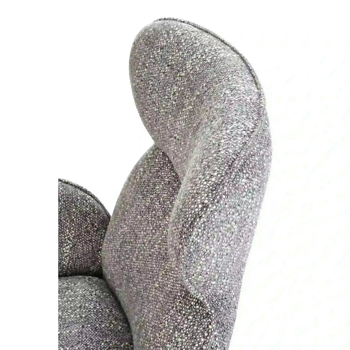 Scaun K571, gri/negru, stofa clasica/otel, 63x64x93 cm