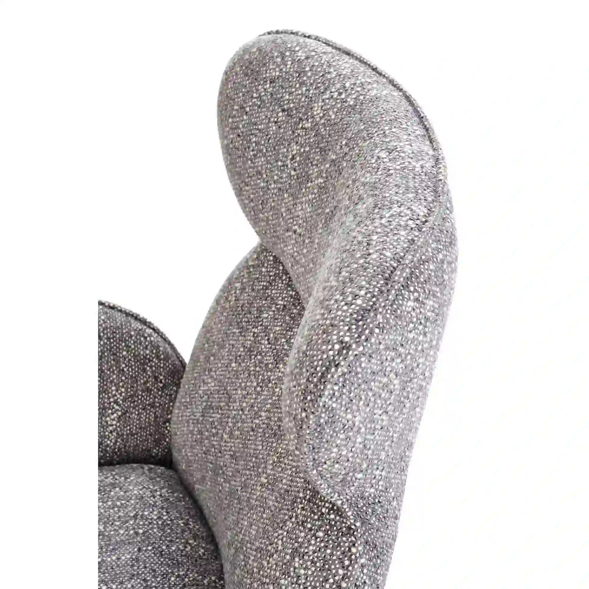 Scaun K571, gri/negru, stofa clasica/otel, 63x64x93 cm