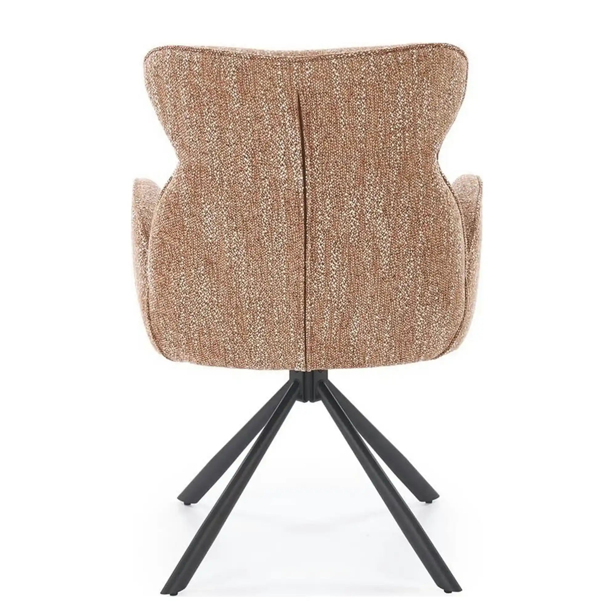 Scaun K571, scortisoara/negru, stofa clasica/otel, 63x64x93 cm