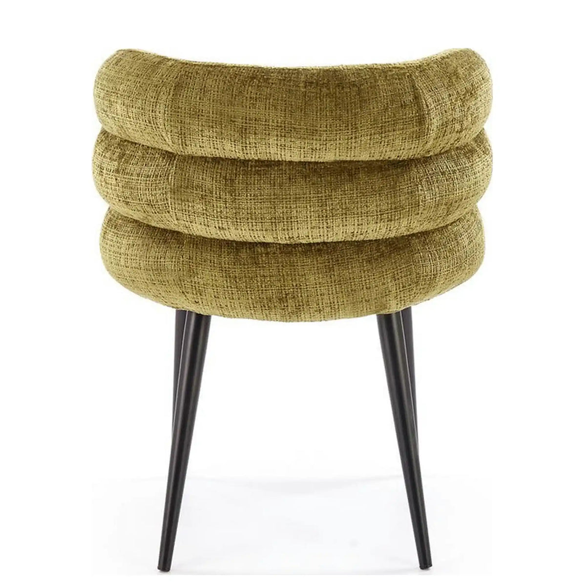 Scaun K575, verde olive - Cremona 38, stofa catifelata/otel, 62x64x79 cm