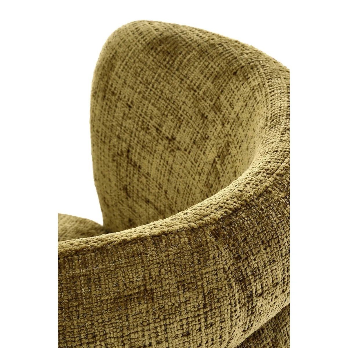 Scaun K575, verde olive - Cremona 38, stofa catifelata/otel, 62x64x79 cm