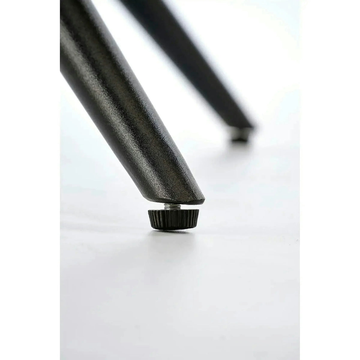 Scaun K579, maro/negru, stofa clasica/piele ecologica/otel, 65x64x87 cm