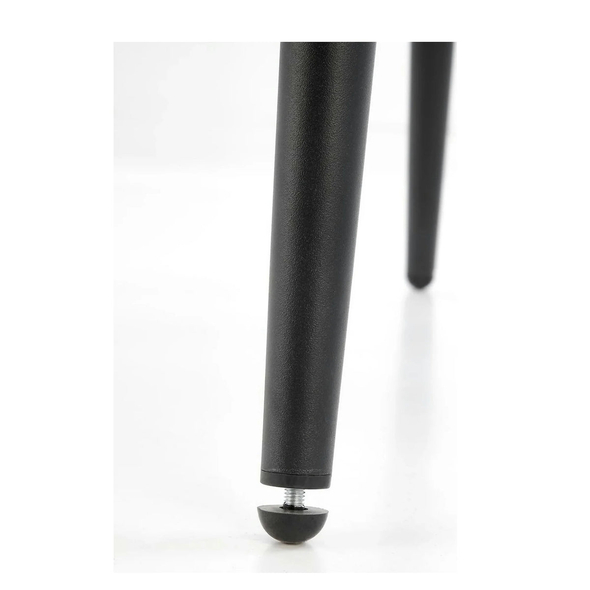 Scaun K580, bej - HLR 11, stofa catifelata/otel, 51x61x85 cm