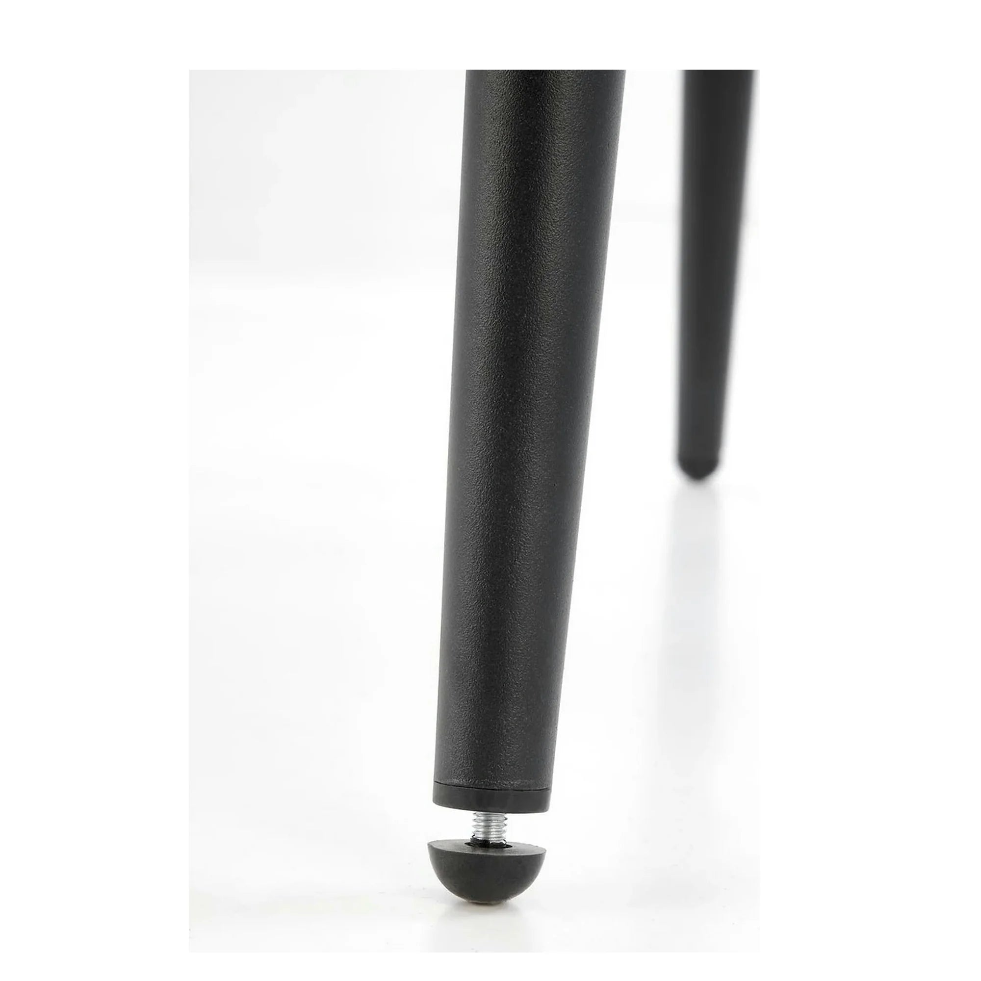 Scaun K580, bej - HLR 11, stofa catifelata/otel, 51x61x85 cm