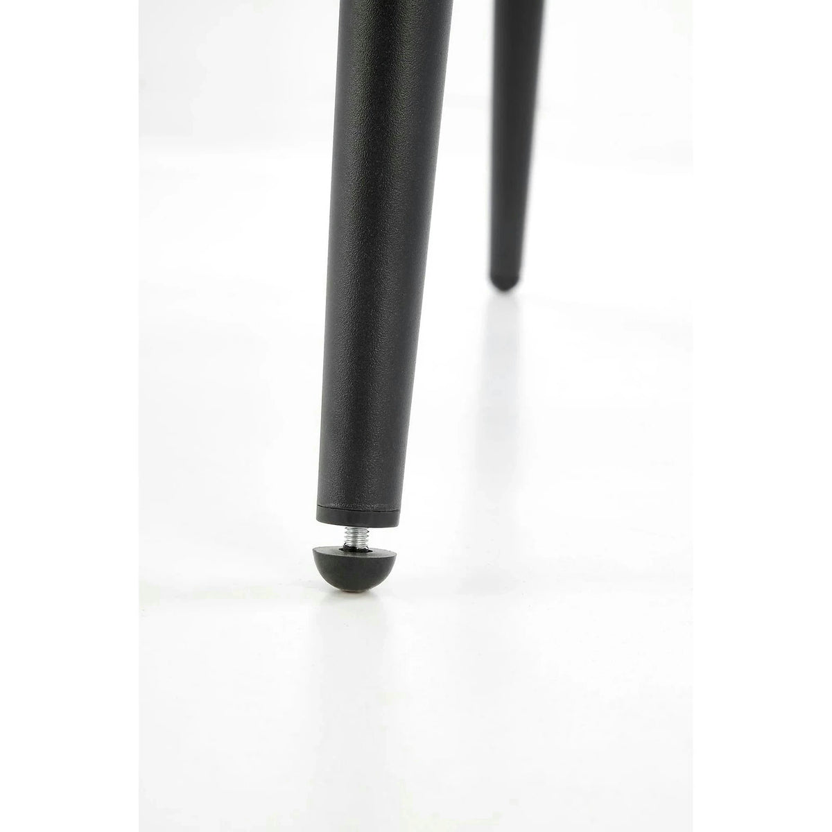 Scaun K580, bej - HLR 11, stofa catifelata/otel, 51x61x85 cm