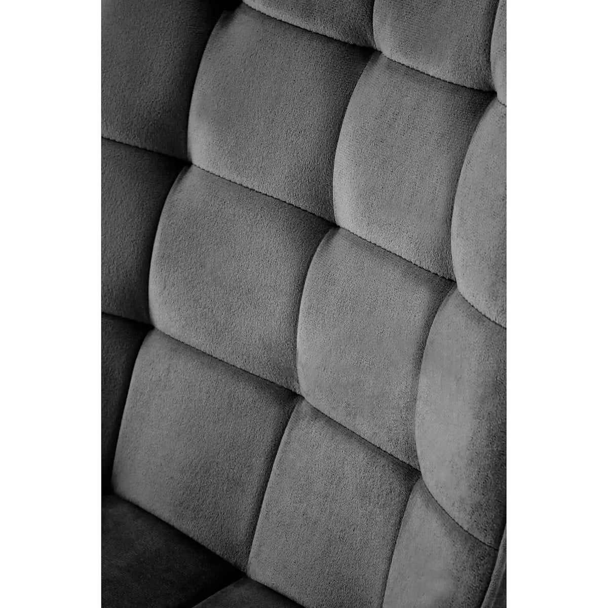 Scaun K580, negru - HLR 66, stofa catifelata/otel, 51x61x85 cm