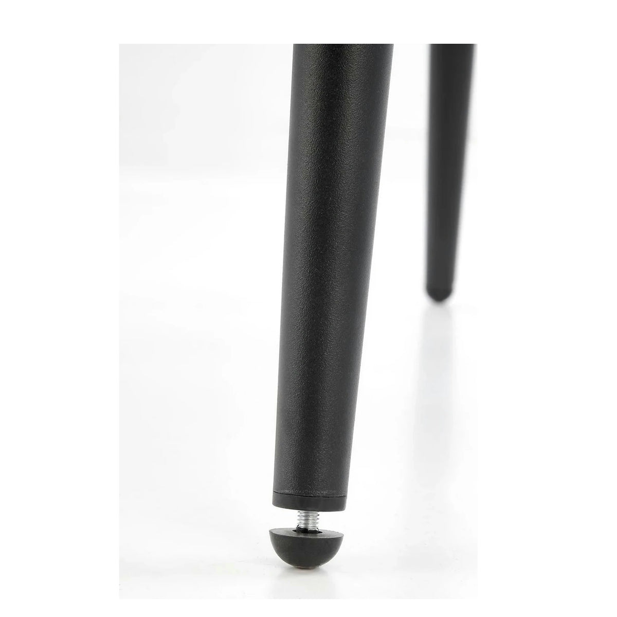 Scaun K580, negru - HLR 66, stofa catifelata/otel, 51x61x85 cm
