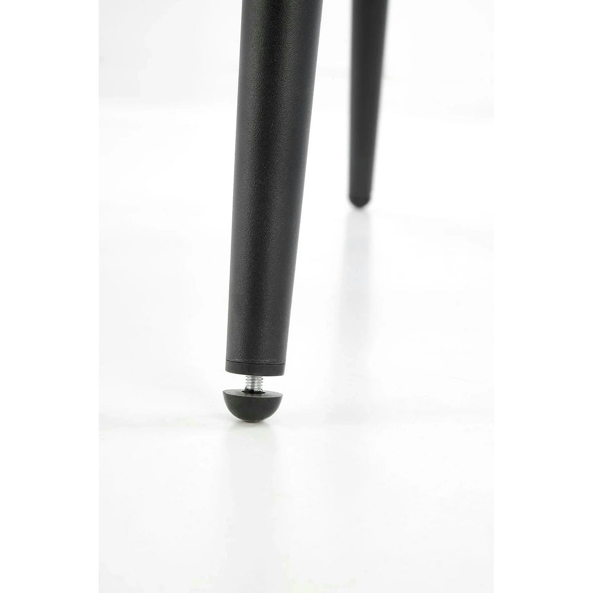 Scaun K580, verde inchis - HLR 57, stofa catifelata/otel, 51x61x85 cm