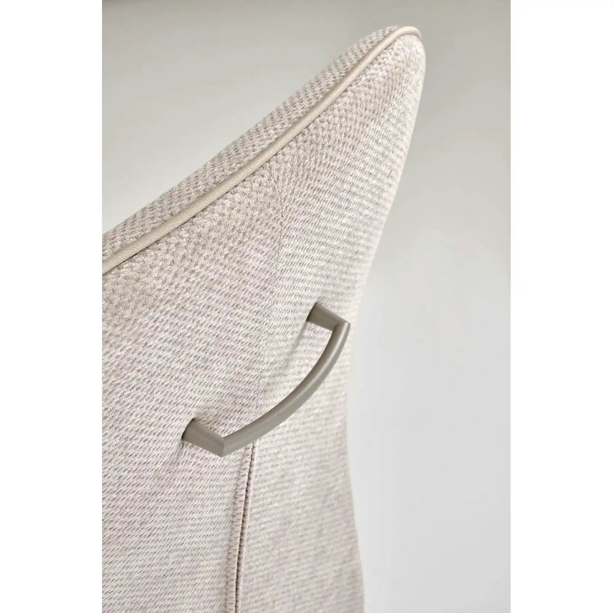 Scaun K584, bej/casmir, stofa clasica/otel, 46x60x100 cm