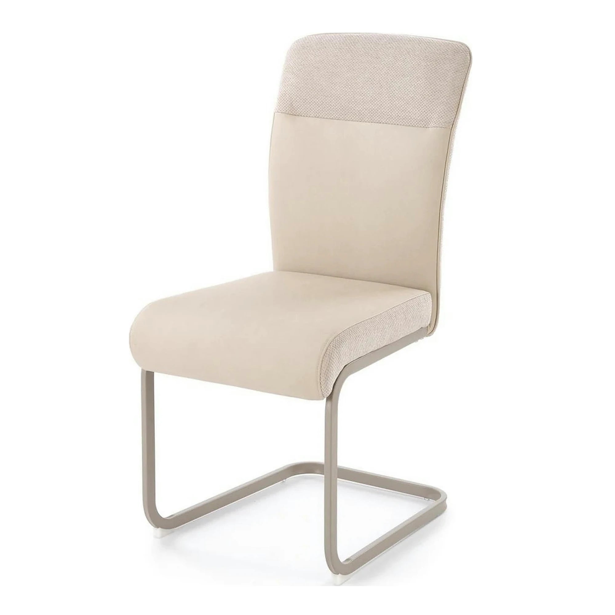Scaun K584, bej/casmir, stofa clasica/otel, 46x60x100 cm