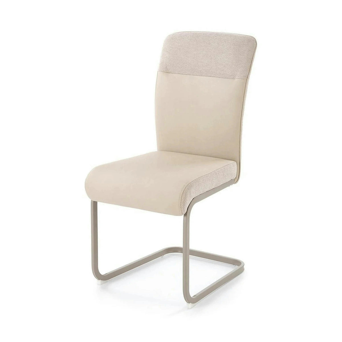 Scaun K584, bej/casmir, stofa clasica/otel, 46x60x100 cm