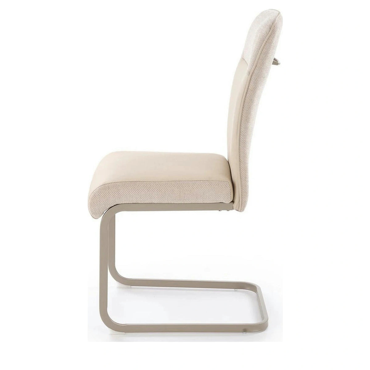 Scaun K584, bej/casmir, stofa clasica/otel, 46x60x100 cm