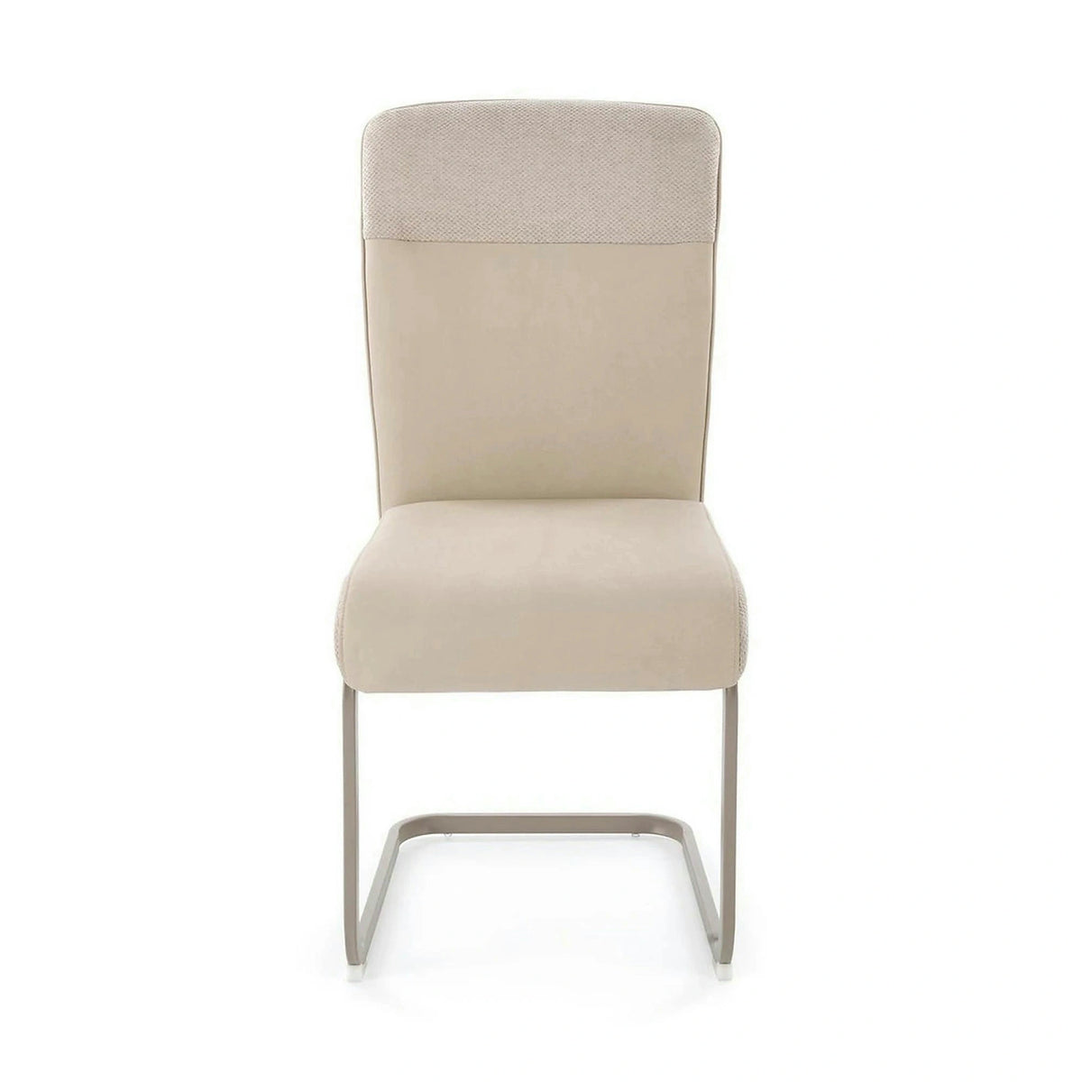 Scaun K584, bej/casmir, stofa clasica/otel, 46x60x100 cm