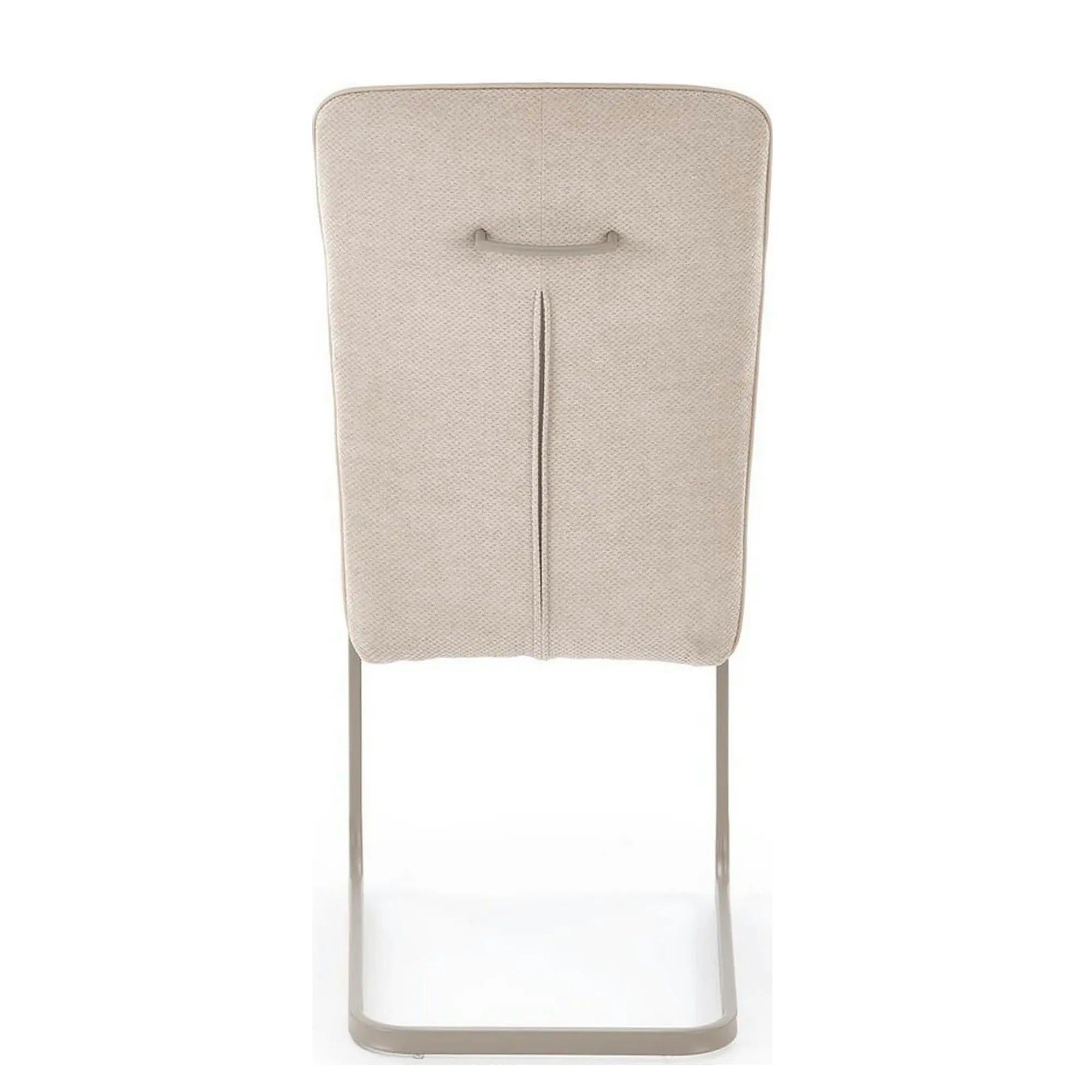 Scaun K584, bej/casmir, stofa clasica/otel, 46x60x100 cm
