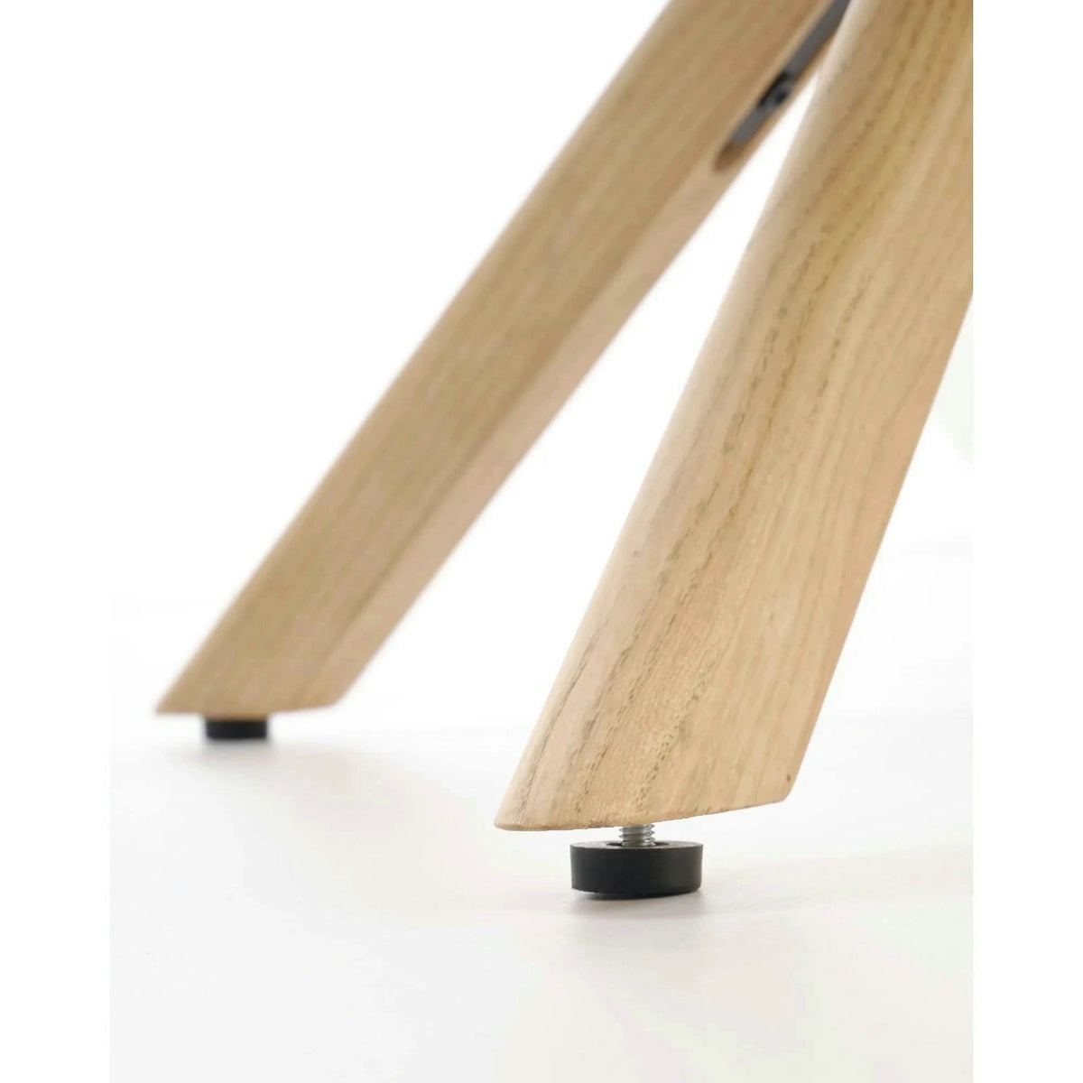 Scaun K585, bej inchis/stejar, stofa clasica/lemn, 63x64x93 cm
