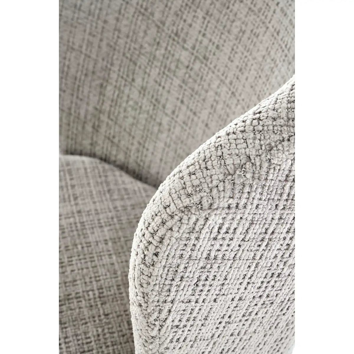 Scaun K590, gri - Cremona 96, stofa catifelata/otel, 55x66x80 cm