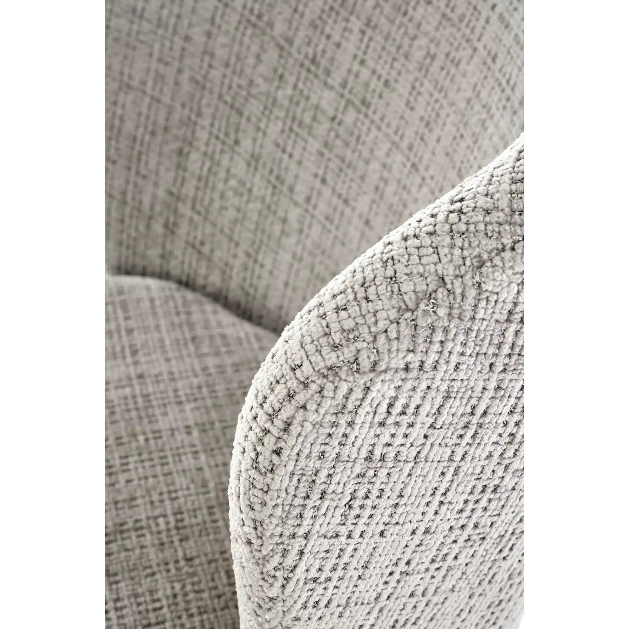 Scaun K590, gri - Cremona 96, stofa catifelata/otel, 55x66x80 cm