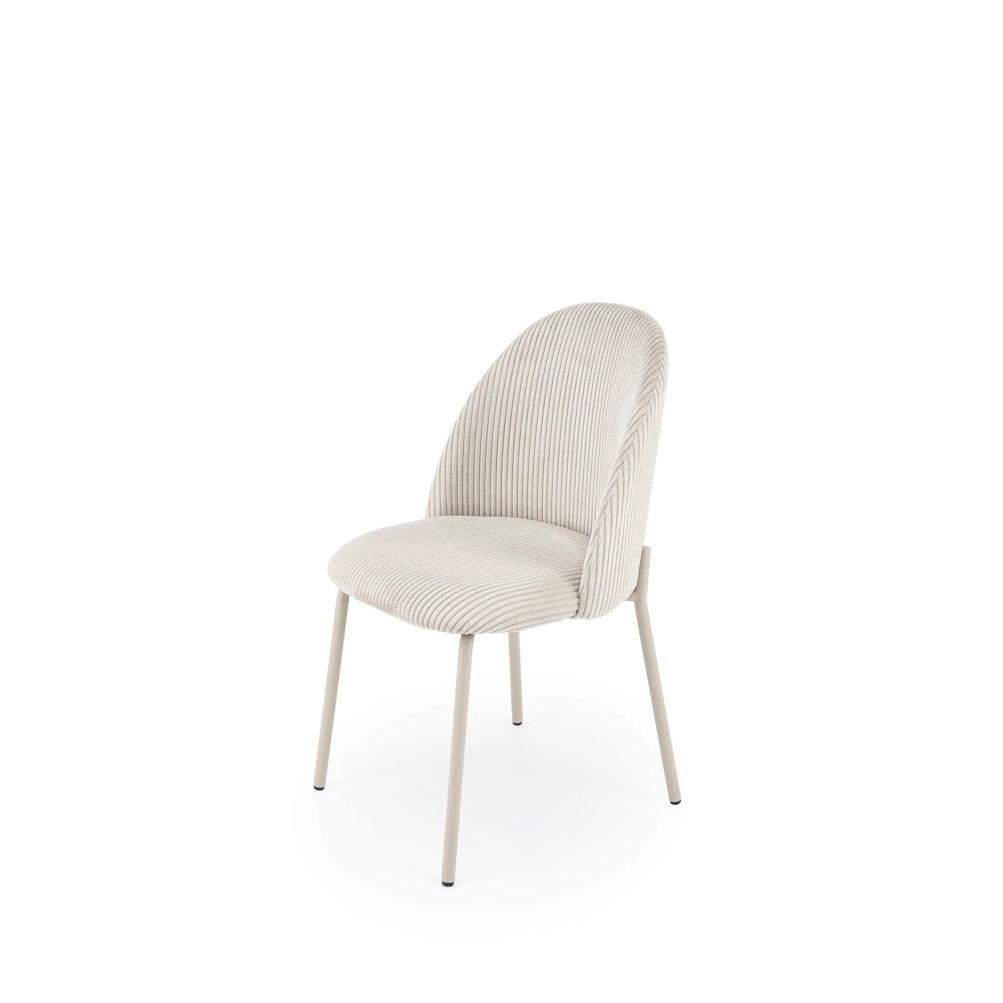 Scaun K606 gri deschis/casmir, stofa/metal, 50x53x87 cm