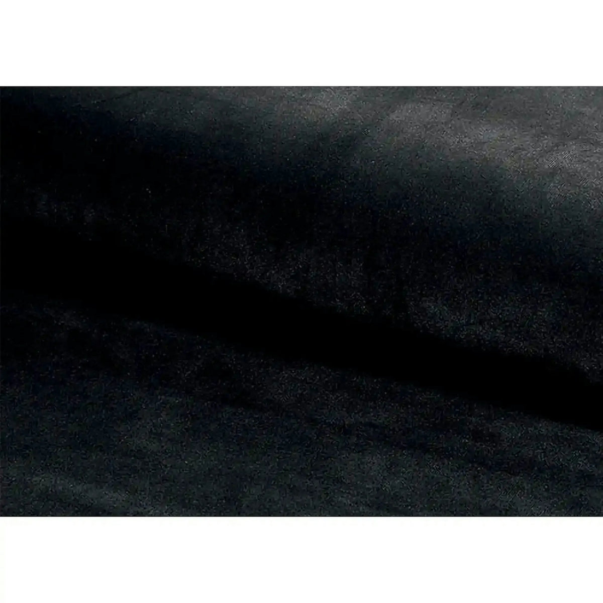Scaun KAYLA, negru, stofa catifelata/metal, 49x46x84 cm