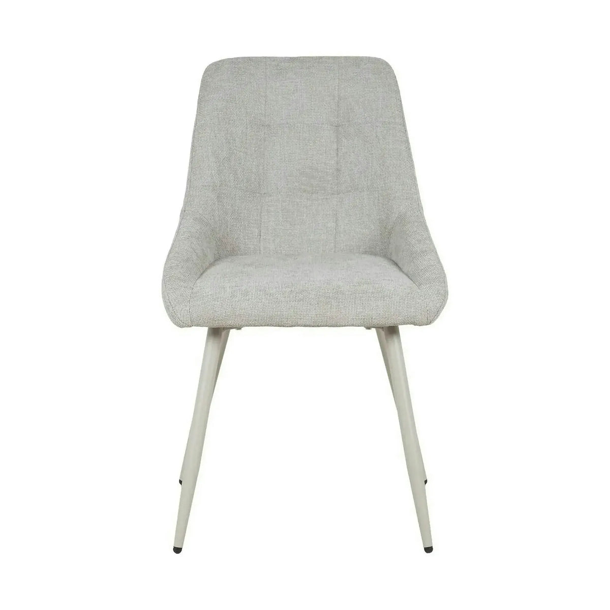 Scaun KENT, grej/gri deschis, stofa clasica/metal, 50x60x84 cm