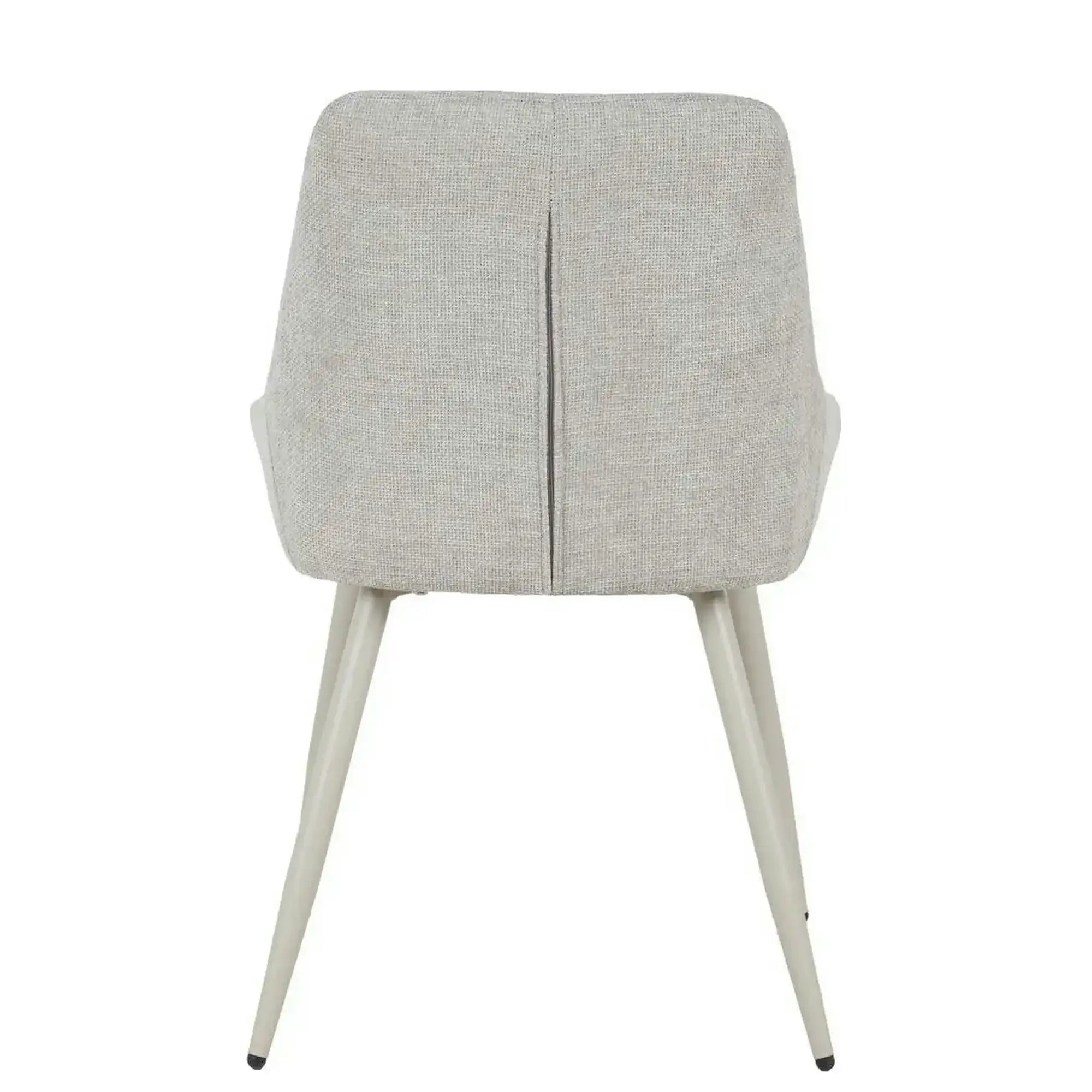 Scaun KENT, grej/gri deschis, stofa clasica/metal, 50x60x84 cm