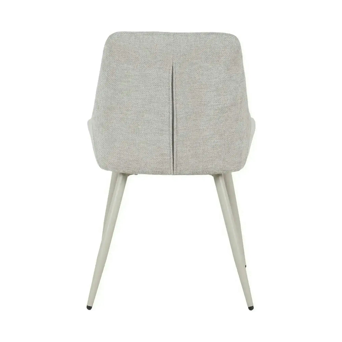 Scaun KENT, grej/gri deschis, stofa clasica/metal, 50x60x84 cm