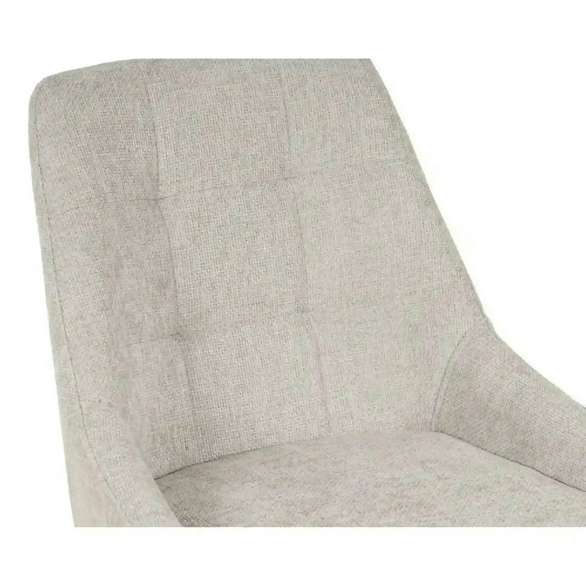 Scaun KENT, grej/negru, stofa clasica/metal, 50x60x84 cm