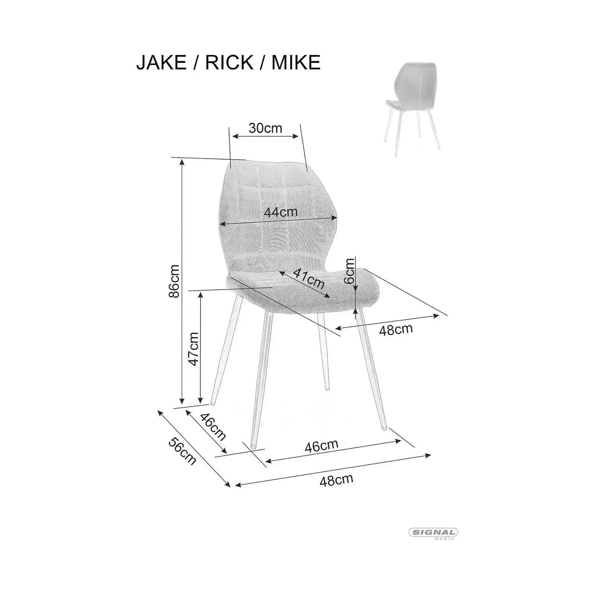 Scaun MIKE, bej inchis - Bluvel 40/negru, stofa catifelata/metal, 48x56x86 cm