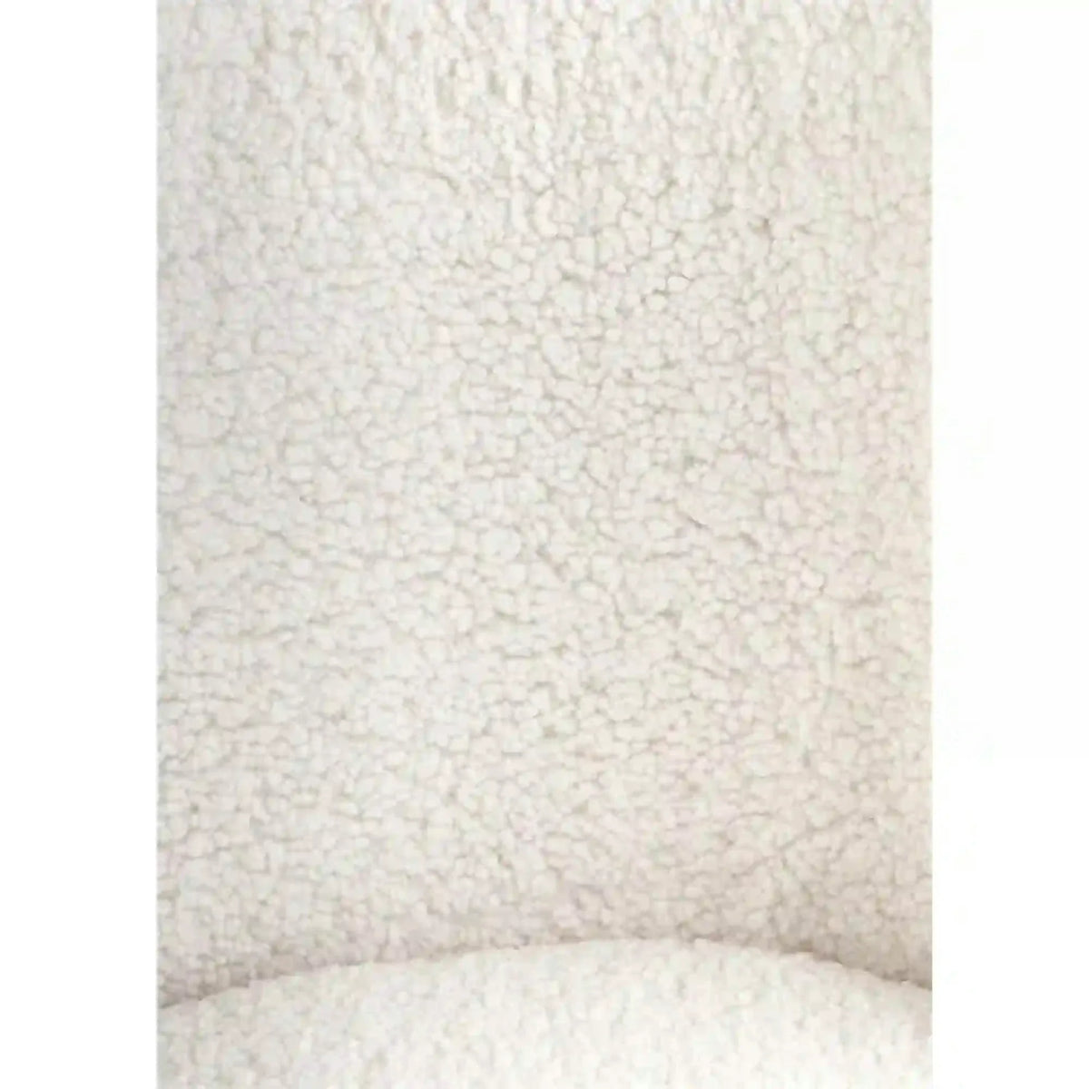 Scaun modern dining K474, stofa blana crem, 54x64x80 cm