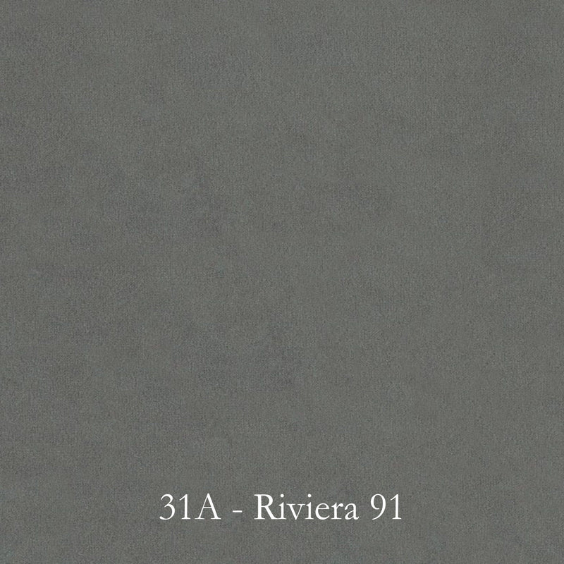 Scaun MONTI 4, negru/gri - Riviera 91, lemn de fag/stofa catifelata, 48x47x83 cm