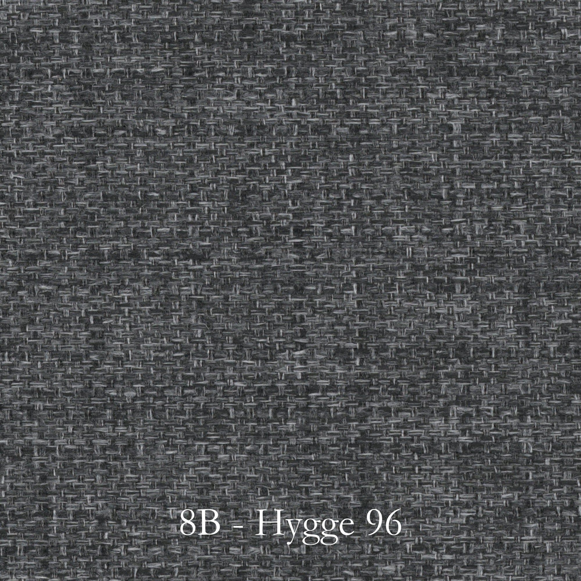 Scaun NILO 11, alb/gri inchis - Hygge 96, lemn de fag/stofa clasica, 43x40x90 cm