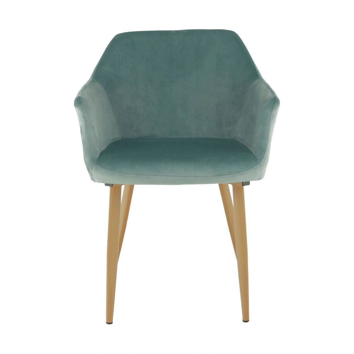 Scaun ODOVEL, menta/fag, tesatura/metal, 56x63x82 cm