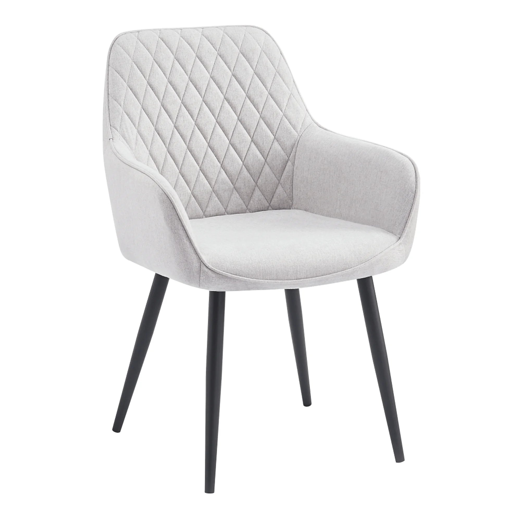 Scaun OSKOR, stofa clasica gri deschis - Nea 03, 56x59x84 cm