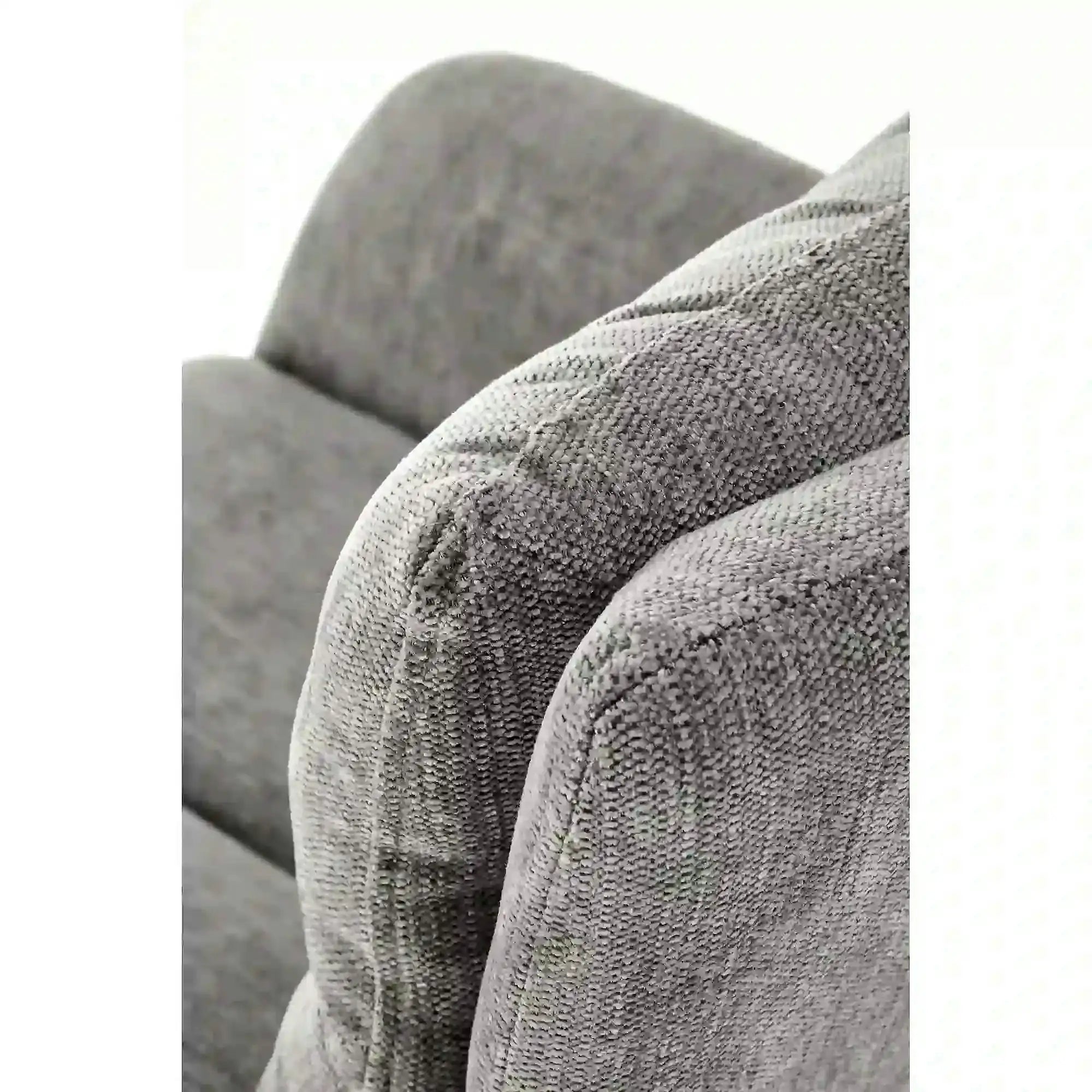 Scaun pentru living K495, gri/negru, stofa clasica/metal, rotativ, 60x65x87 cm
