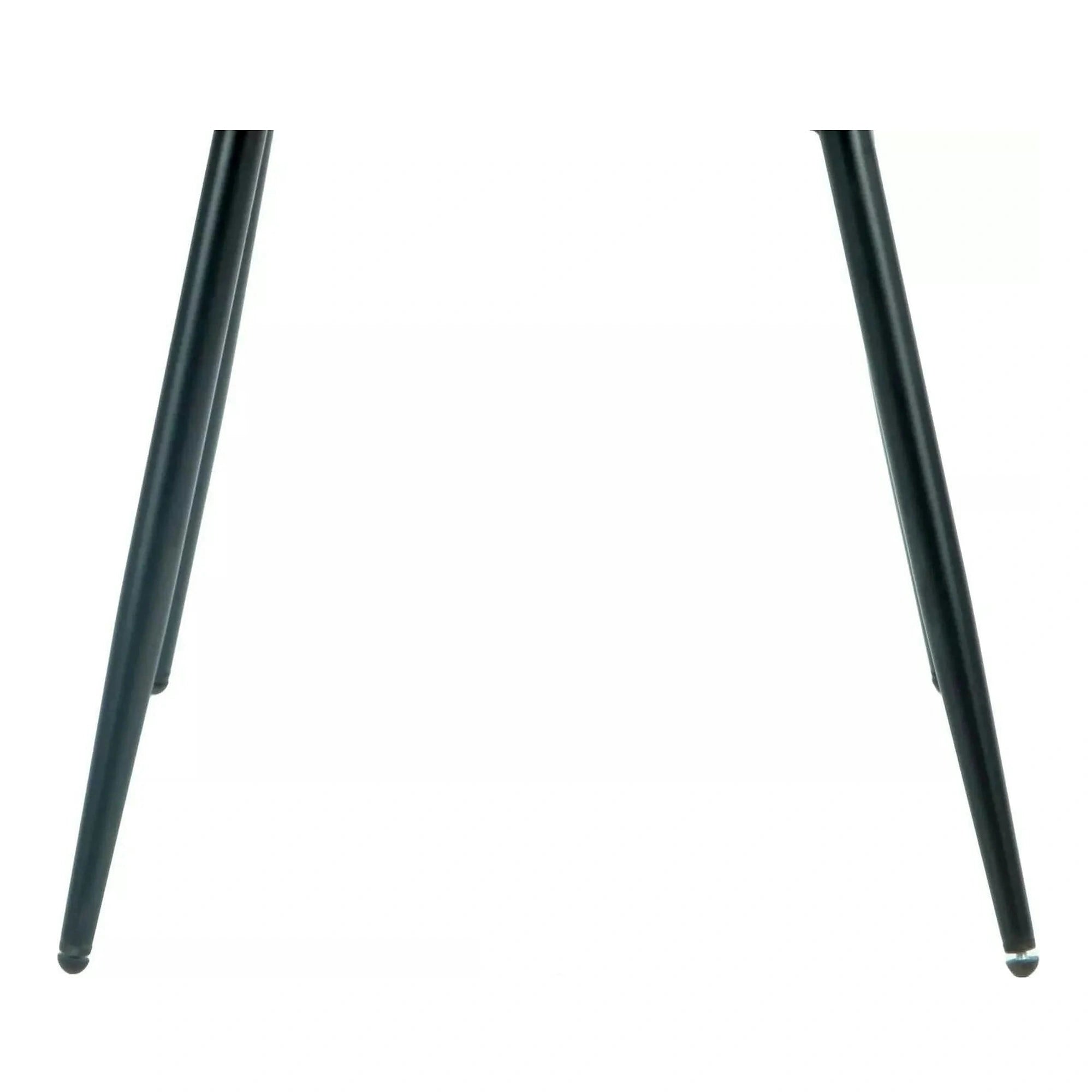 Scaun RICK, gri - Bluvel 14, stofa catifelata/metal, 48x56x86 cm