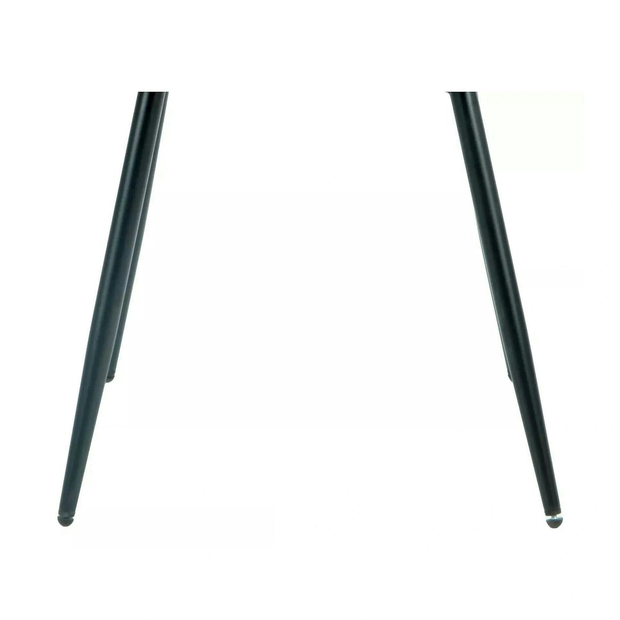 Scaun RICK, gri - Bluvel 14, stofa catifelata/metal, 48x56x86 cm