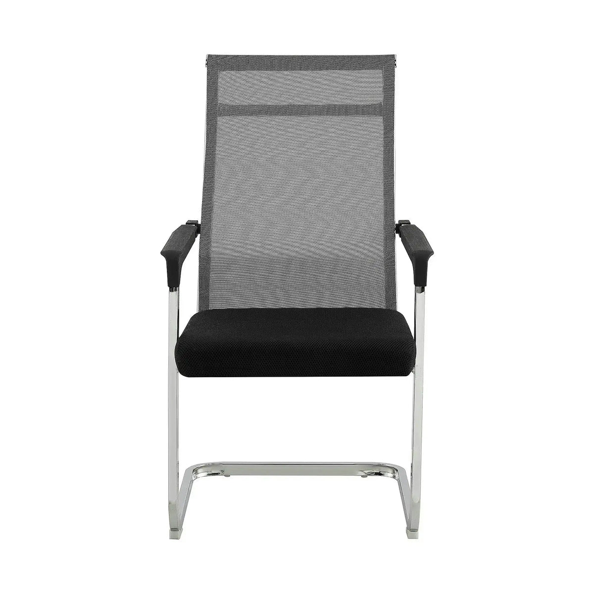 Scaun RIMALA NEW, gri/negru, plasa/metal, 56.5x64x101 cm