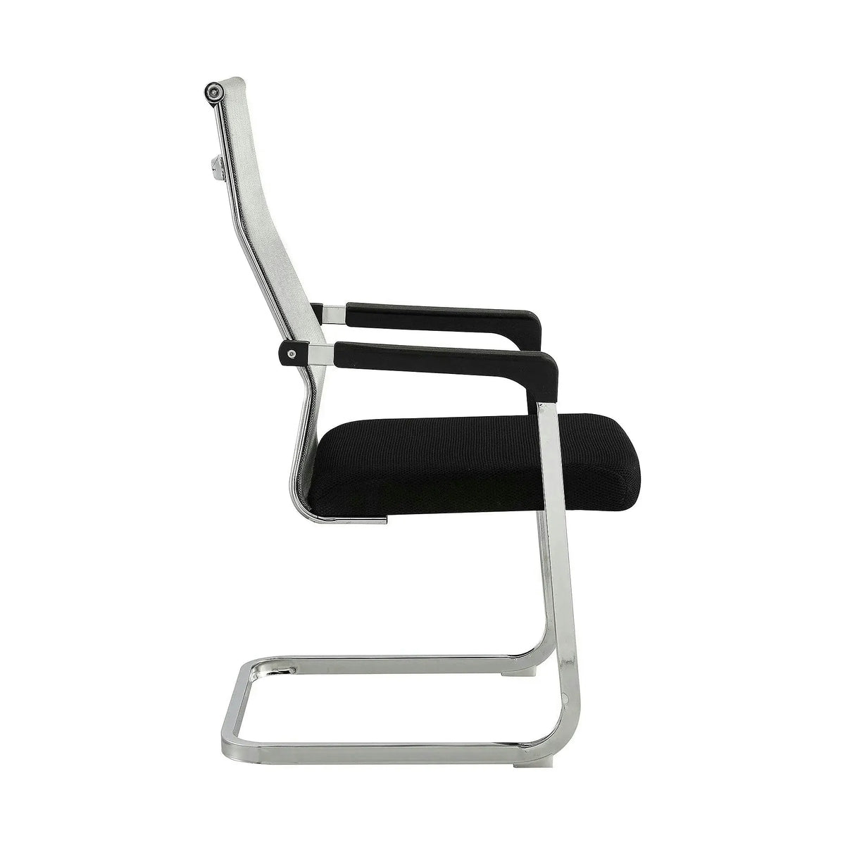 Scaun RIMALA NEW, gri/negru, plasa/metal, 56.5x64x101 cm