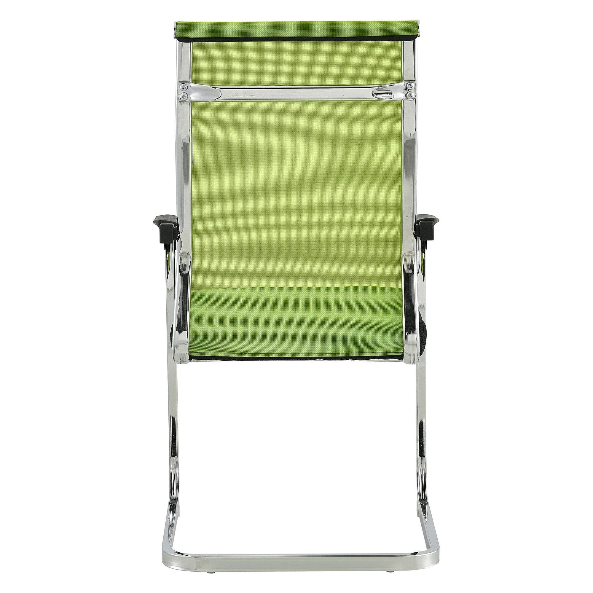 Scaun RIMALA NEW, verde/negru, plasa/metal, 57x64x101 cm